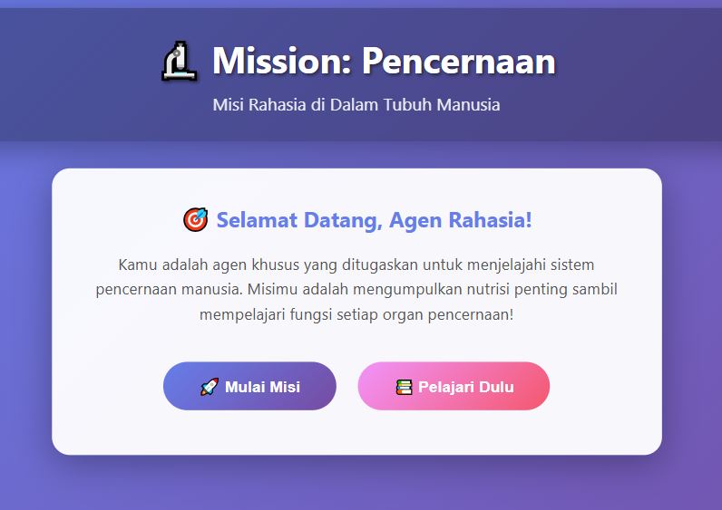 Mission: Pencernaan